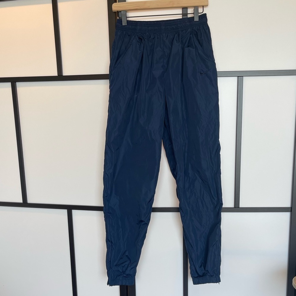 Vintage Blue Nike track pants. Size Medium